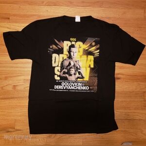 Golovkin vs. Derevyanchenko Unofficial Commemorative T Shirt